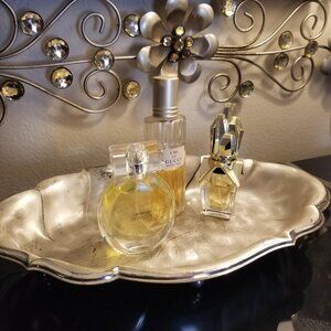 Silverplate Footed Oblong Tray Ikora Germany Feminine Dish Display